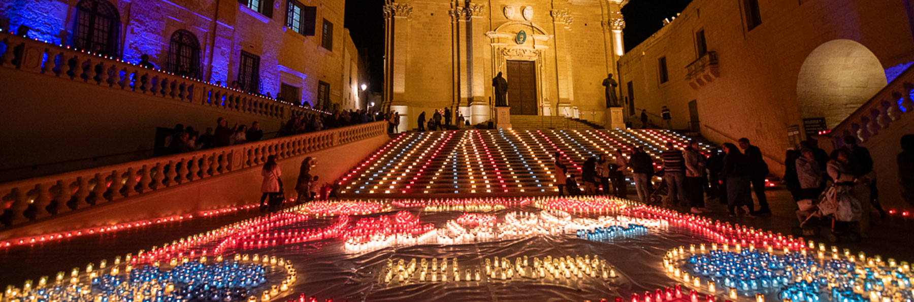 An extraordinary evening at Lejl Imkebbes, the annual festival of lights in the historic city of Cittadella – 20th April 2024
