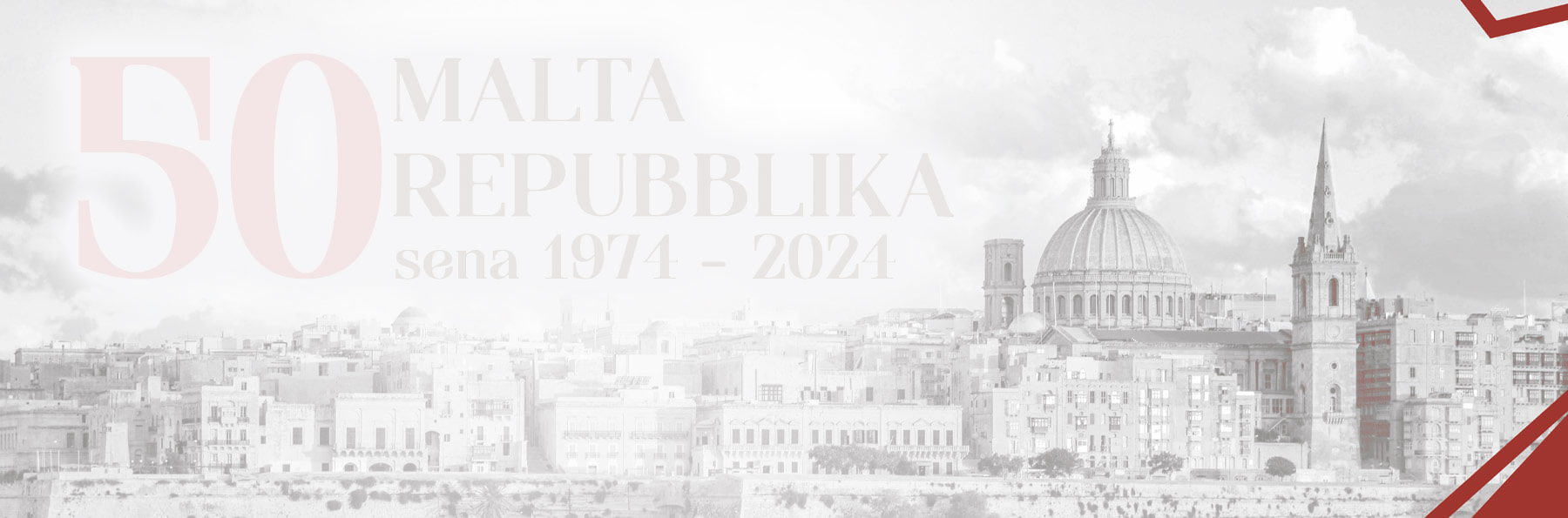 Malta today celebrates and commemorates the 50th Anniversary of becoming a Republic.